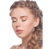 180 Pieces Hair Rings Braid Rings Hair Tips Hair Bows