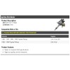 Marketplace Auto Parts Ignition Distributor with Cap and Rotor -