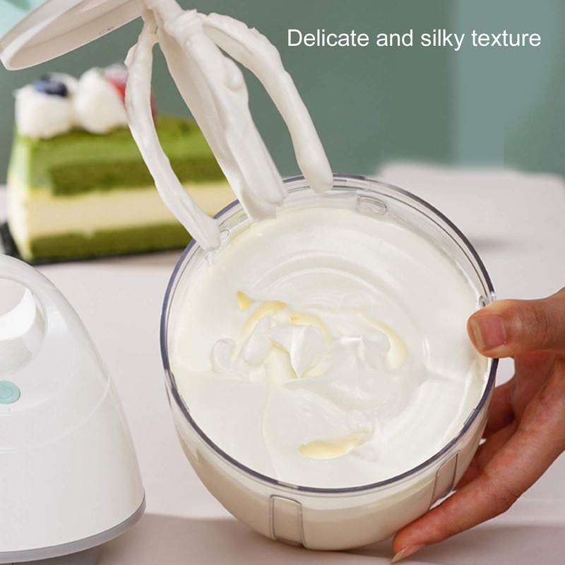 Alvinlite 900 ml Kleiner Stand-Eiermixer, elektrischer Schneebesen, Mini-Mixer-Schaumer perfekt für