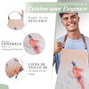 Maison d' Hermine APRON 100% Cotton Faisan D'Automne (70cm x