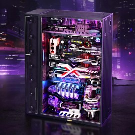 ROKR Parallel World Box Cyberpunk Steampunk Building Toys 3D Puzzle Gams Gifts - The Future City