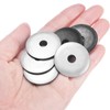 M METERXITY 60-Pack EPDM Bonded Sealing Rubber Washers, 304 Stainless
