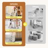 Onasti Foldable Step Stool for Bathroom Sink, Adjustable 3 Step