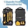 sourcing map 116 in 1 Magnetic Precision Screwdriver Set Electronics