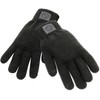 AS Roma ASR Leather Patch Knitted Gloves Black