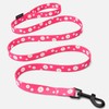 CollarDirect Floral Dog Leash Nylon Pattern Flower Print Adjustable Pet
