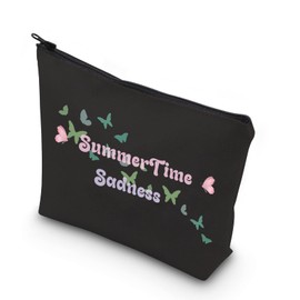 WCGXKO Music Lovers Gifts Lyrics Gift Album Gift Summertime Sadness Zipper Pouch Makeup Bag (Sadness CA)