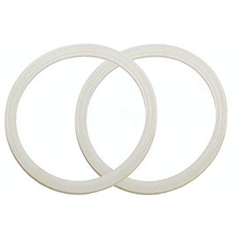 2 Pack New OEM Replacement White Rubber Seals, fits 10, 12, 16, and 20 ounce Stainless Steel Tumbler Lids from Yeti RTIC Ozark Trail Atlin Beast