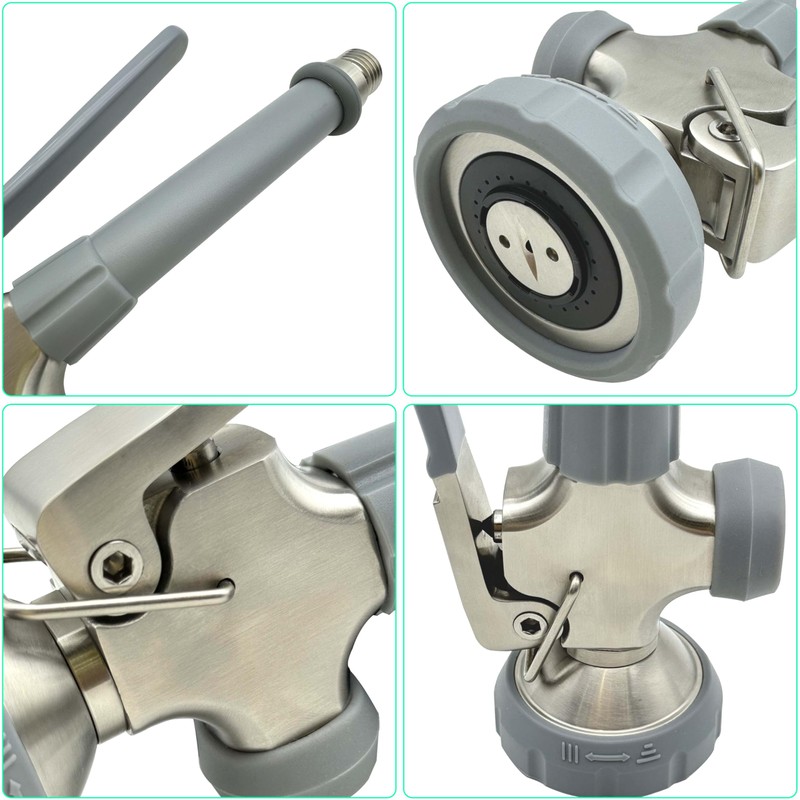 Achelous Pre Rinse Spray Valve Head Dual Function, Commercial Sink