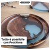RESINA EPOSSIDICA TRASPARENTE, E-30 Effetto Acqua A+B, Certificata Atossica, 800