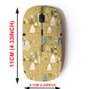 2.4G Wireless Mouse with Cute Pattern Design for All Laptops