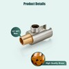 Heyalan Handheld Shower Wand Holder,Connecting Shower Hose and Water Pipe