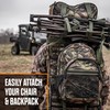 GhostBlind Phantom Hunting Blind Backpack, Durable and Water Resistant, Woodland