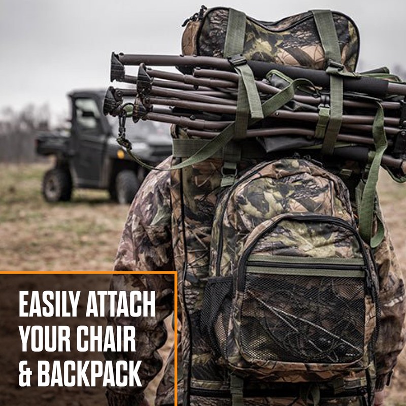 GhostBlind Phantom Hunting Blind Backpack, Durable and Water Resistant, Woodland