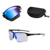 FEISEDY B1291 Sunglasses, Sports Sunglasses, Folding, UV400, UV Protection, Windproof,