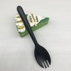100 Count 5.5" Disposable Cutlery Spork Solid & Durable, Safe