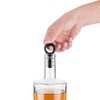 True Locking Bottle Stoppers with Key - Stainless Steel and
