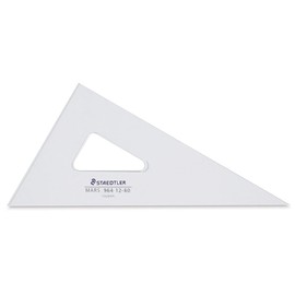 Mars Clear Triangle 12-Inch 30°/60°