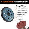 Avresecie 5 in Random Orbital Sander Replacement Pad for DeWalt