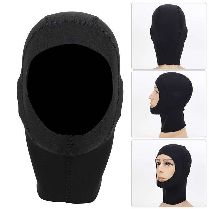 1mm Neoprene Unisex Diving Hat Sunscreen Protective Equipment for Snorkeling