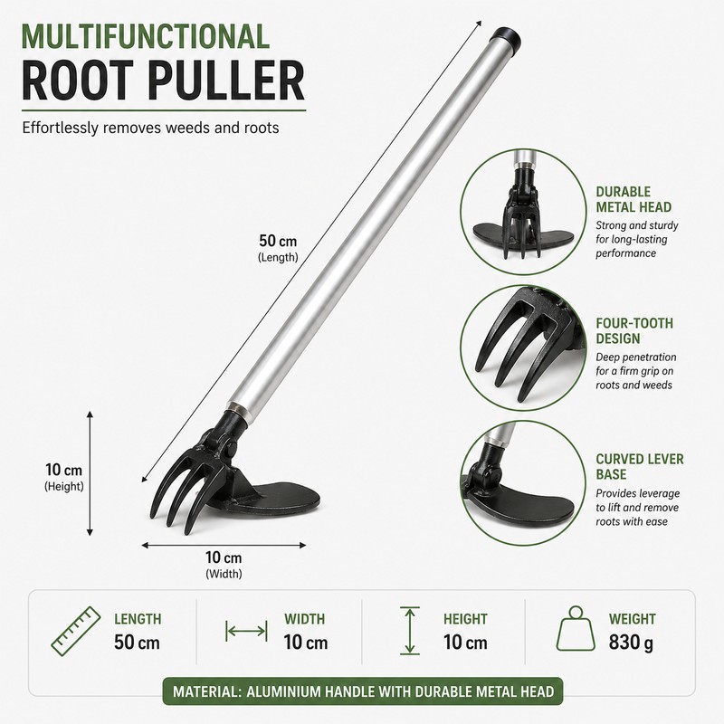 Manual Root Puller Tool for Garden & Farm Use –