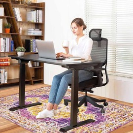 Xyrjova Office Chair Mat,Carpet Under Desk Chair Mat for Hardwood Floor Plastic Desk Chair Rug for Rolling Chairs