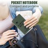 Qiuruoo 6 Pack Waterproof Notepad, 3 x 5 Pocket Notebook,