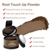 2Pcs Hairline Powder with Brush Hair Shadow Root Touch Up