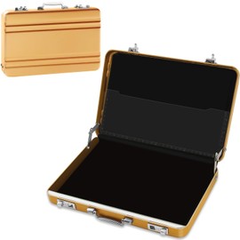 Hpbaggy Money Case as a Money Gift, Voucher Packaging, Mini Briefcase, Aluminium with Snap Closure, Creative Gifts Suitable for Children and Friends