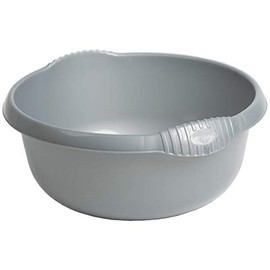 Wham - 32cm Round Washing Up Bowl - Silver by Whatmore