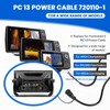 PC 13 Power Cable Replace for Humminbird 720110-1, for APEX,