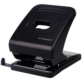 Q-Connect KF01236 Profi Locher, 40 Blatt schwarz
