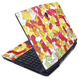 MightySkins Skin for Alienware M15 (2019) - Gummy Bears | Protective, Durable, and Unique Vinyl Decal wrap Cover | Easy to Apply, Remove, and Change Styles | Made in The USA