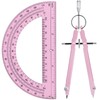 EBOOT Student Geometry Math Set, Drawing Compass and 6 Inch