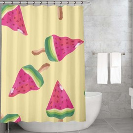Bonamaison Shower Curtain, Polyester, Multicolor, 150x200