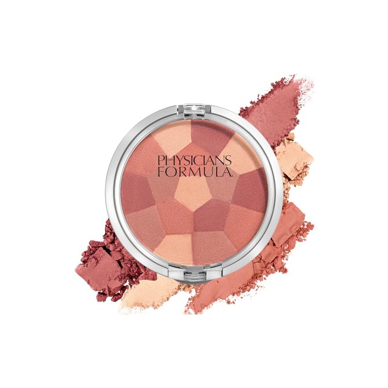 Physicians Formula Powder Palette Blush, Blushing Rose, 0.17 Ounce