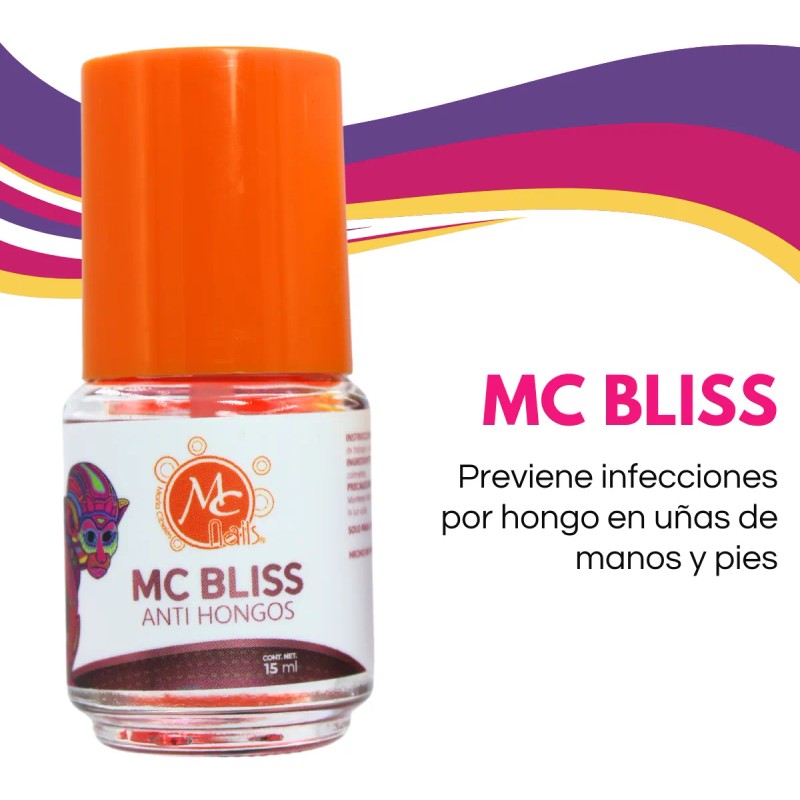 Pack De 3 Antihongos Mc Bliss, Esmalte Para Uñas, Mc
