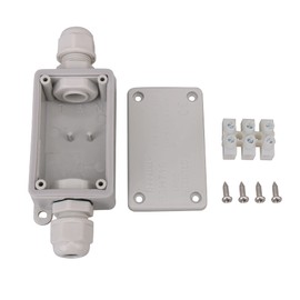 CNBTR 116 x 42 x 29mm IP65 Waterproof Cable Power Project Plastic Case Junction Box 3Way with T06-MM3S Terminal