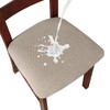 Genina Waterproof Seat Covers for Dining Room Chairs Covers Dining