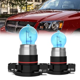 LECCIBUB Fog Light Bulbs Compatible with Dodge Grand Caravan 2011-2020, 5202 Fog Lights Halogen Light Bulb, Super Bright 6000K White, Plug and Play, Pack of 2