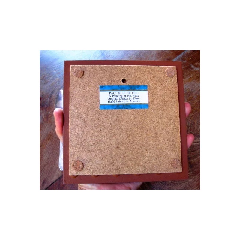 Hand Painted by Pacific Blue Tile Ceramic tile Mission San
