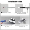Sanliv Shower Foot Rest - Heavy Duty Shower Footrest for