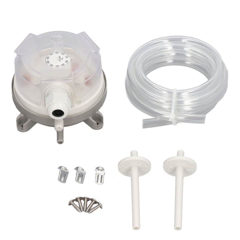 Pressure Differential Switch 50‑500pa Waterproof Heating Ventilation Furnace Vent Air