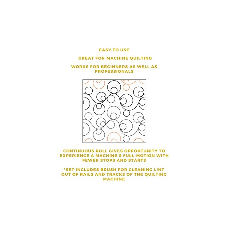 Pantographs for Longarm Quilting Paper Roll - Long Arm Quilting