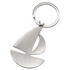 Sportigo ® Sailing Boat Keyring in Silver / Ship Boat