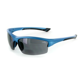 Aloha Eyewear Stone Creek MX1 Men's Wrap-Around Bifocal Reading Sunglasses (Blue Skies +1.50)