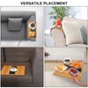 Numola Couch Arm Tray, Sofa Armrest Tray Table, Adjustable and