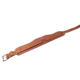 Duracuir Construction Leather Tool Belt with Lumbar Support (SMALL 26-34 Waist)