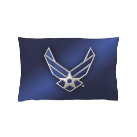 CafePress U.S. Air Force Logo Detailed Pillow Case Standard Size Pillow Case, Pillow Cover, Unique Pillow Slip Fleece