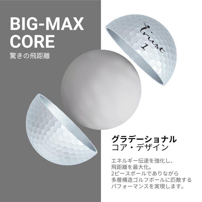 Trust Golf Balls Panther | Urethane Cover Soft Feel |